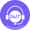 24x7 دعم